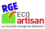 Logo professionnel RGE ECO ARTISAN
