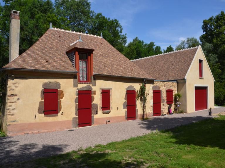 Ravalement de façade au mortier de chaux naturel