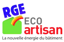 Logo professionnel RGE ECO ARTISAN Logo professionnel RGE ECO ARTISAN
